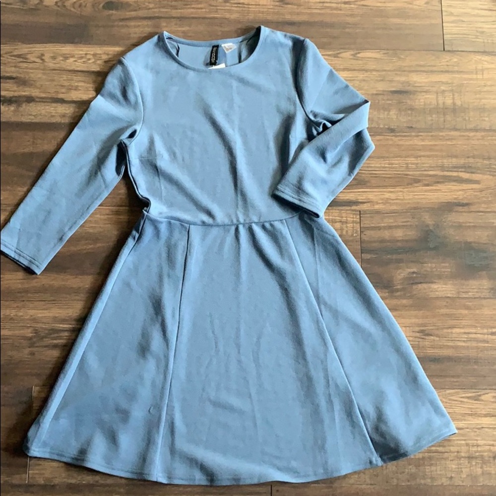 Blue dress